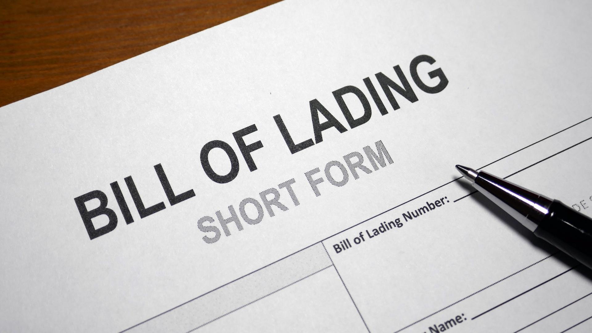 Bill Of Landing Syarat Untuk Surat Perjanjian